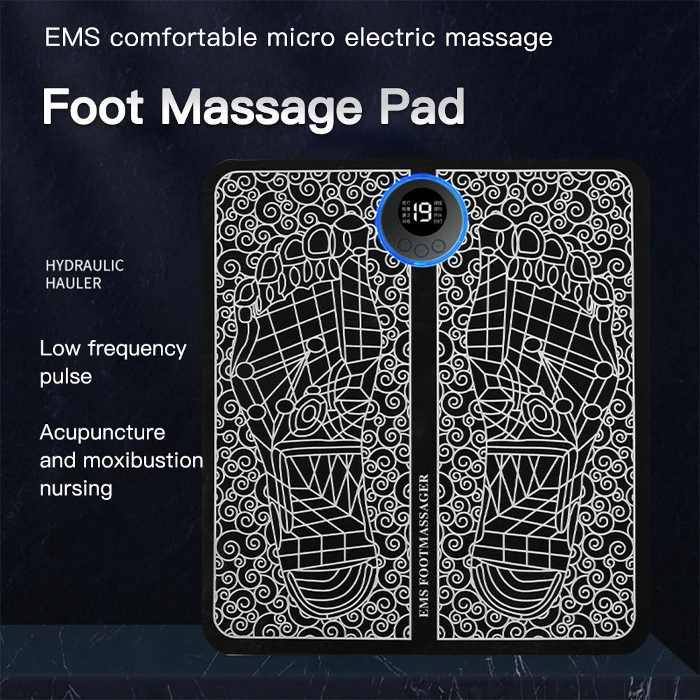 Foot massage mat + neck massage - Tapis de massage pour pied + massage du cou