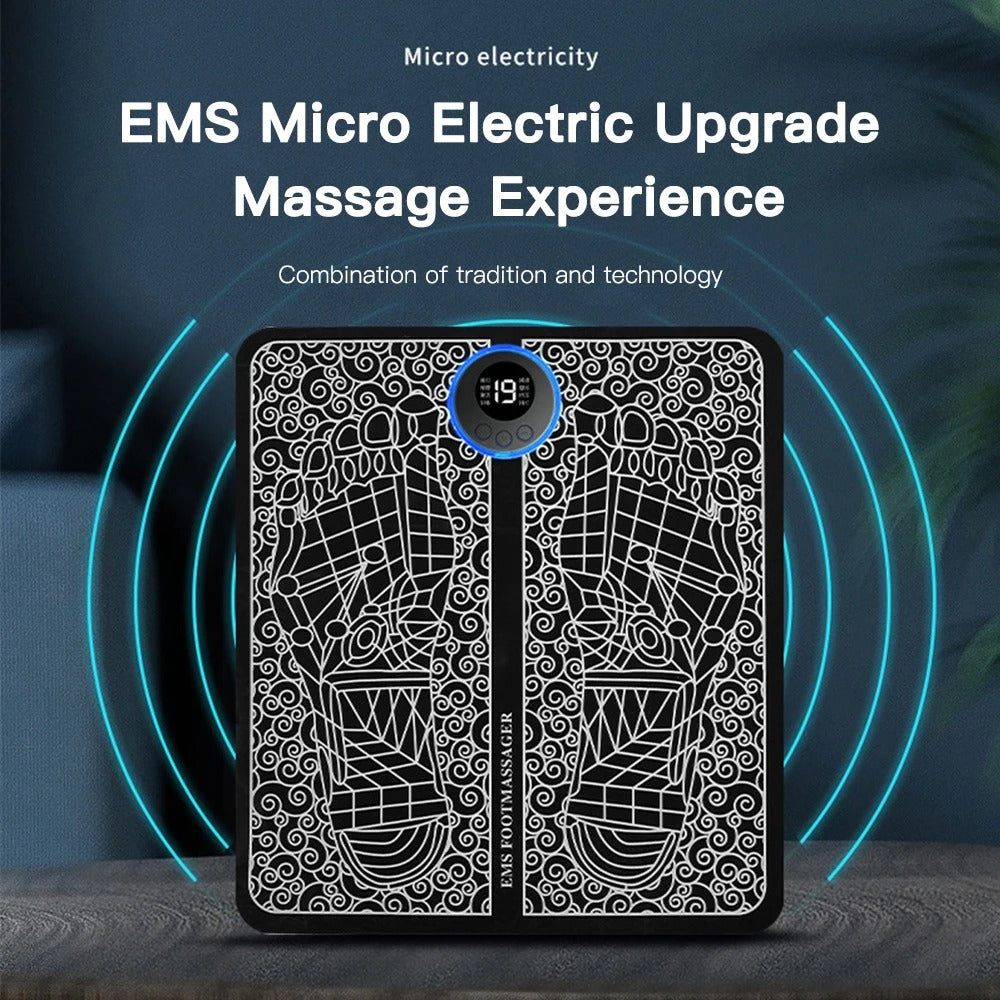 Foot massage mat + neck massage - Tapis de massage pour pied + massage du cou