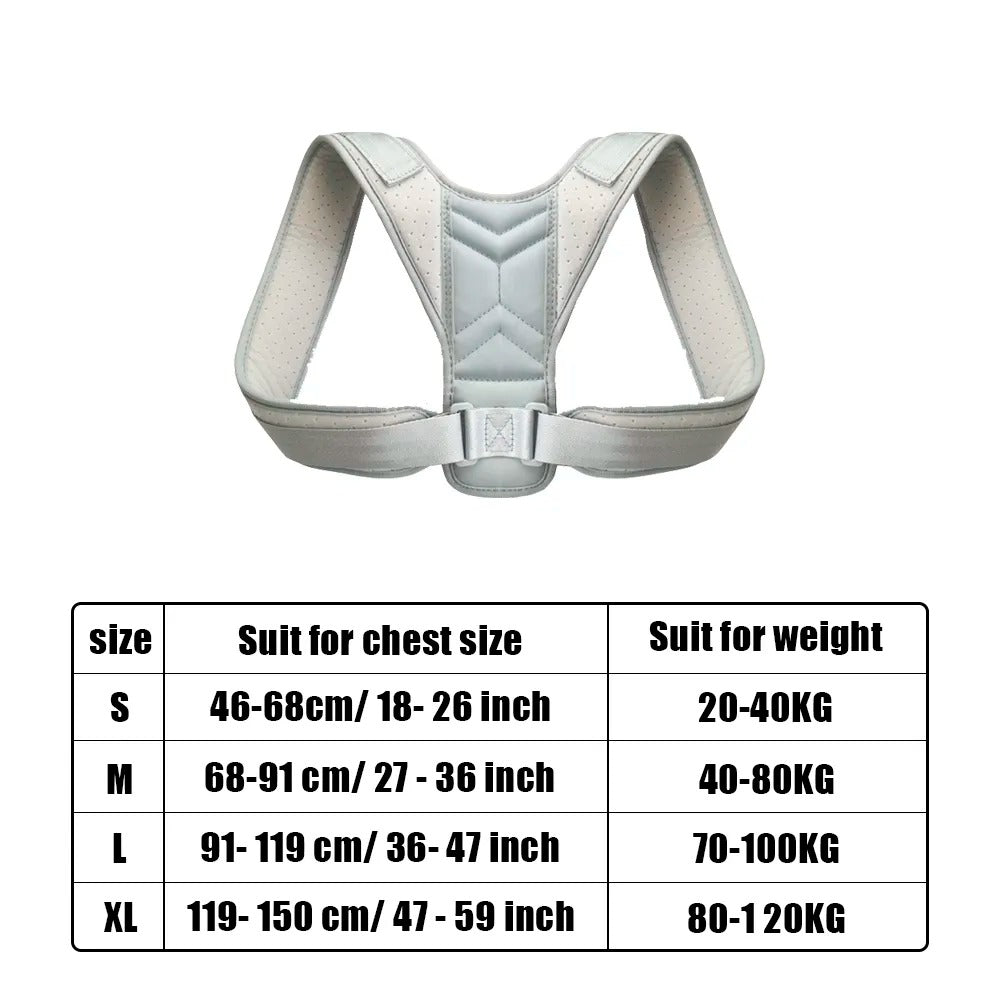 Back posture brace - attelle de posture du dos