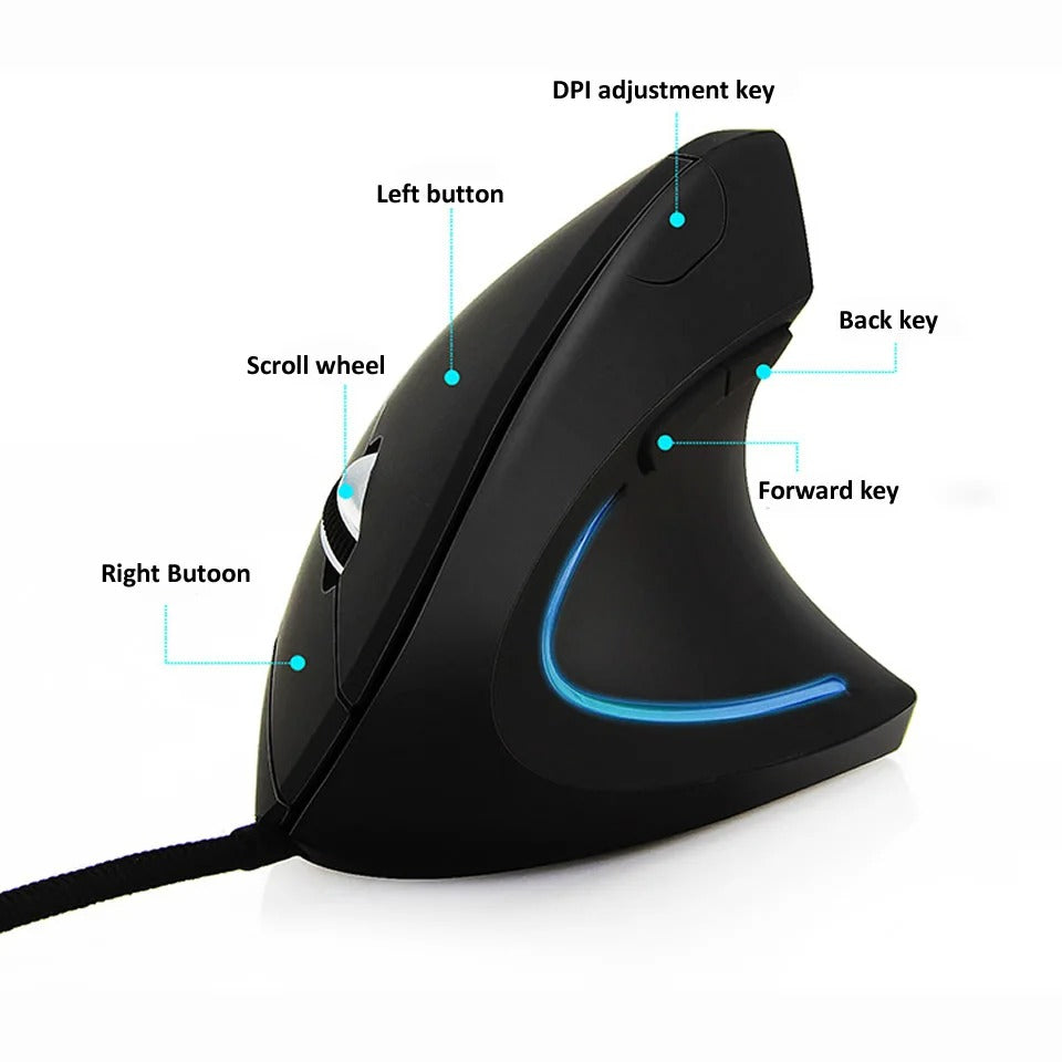 ergonomic mouse - souris ergonomique